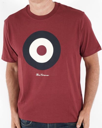 Ben Sherman Target T-shirt Claret