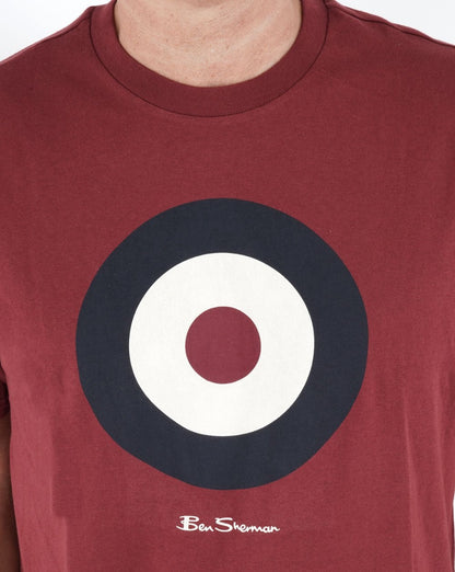Ben Sherman Target T-shirt Claret