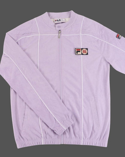 Fila Vintage Terrinda Mk3 Pro Badge Track Top Pastel Lilac