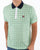 Fila Vintage Check Polo Shirt Pastel Green/Navy