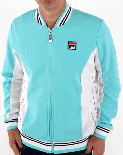 Fila Vintage Settanta Track Top Pro Badge Blue Radiance/White