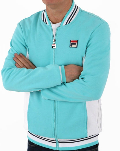 Fila Vintage Settanta Track Top Pro Badge Blue Radiance/White