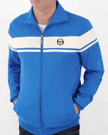 Sergio Tacchini Capomasters Track Top Royal/Off White
