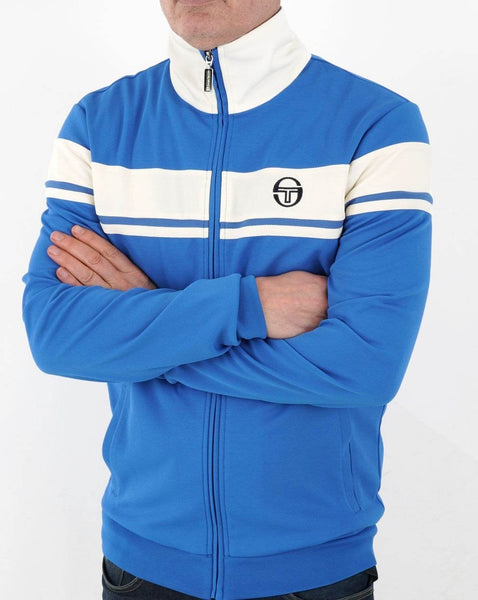 Sergio Tacchini Capomasters Track Top Royal/Off White