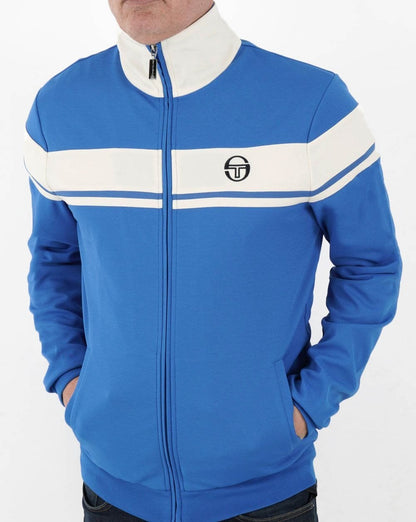 Sergio Tacchini Capomasters Track Top Royal/Off White
