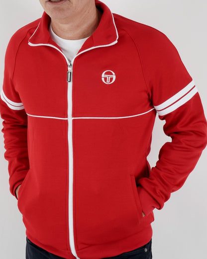 Sergio Tacchini Star Track Top Red/White