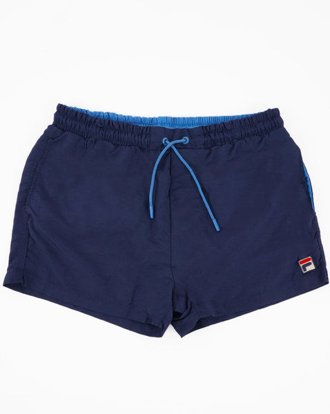Fila Vintage Swim Shorts Navy Blue