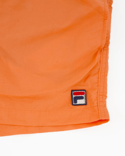 Fila Vintage Swim Shorts Orange/Navy