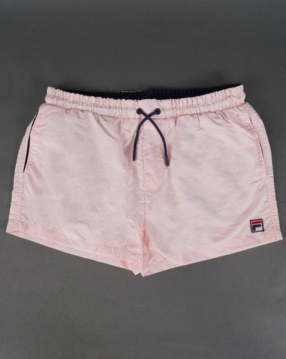 Fila Vintage Swim Shorts Pink/Navy