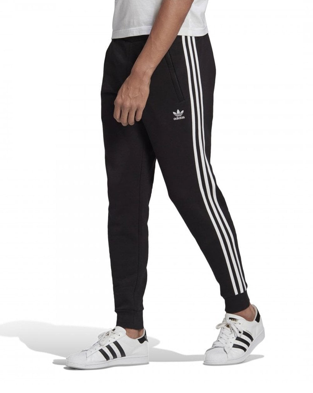 Adidas Originals 3 Stripe Joggers Black