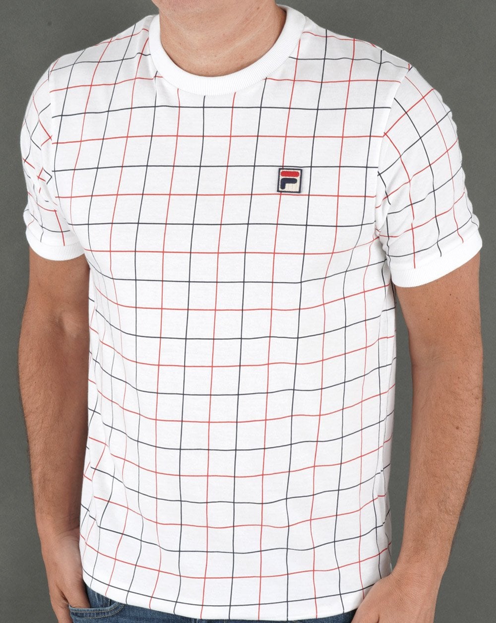 Fila Vintage Casbian T Shirt White