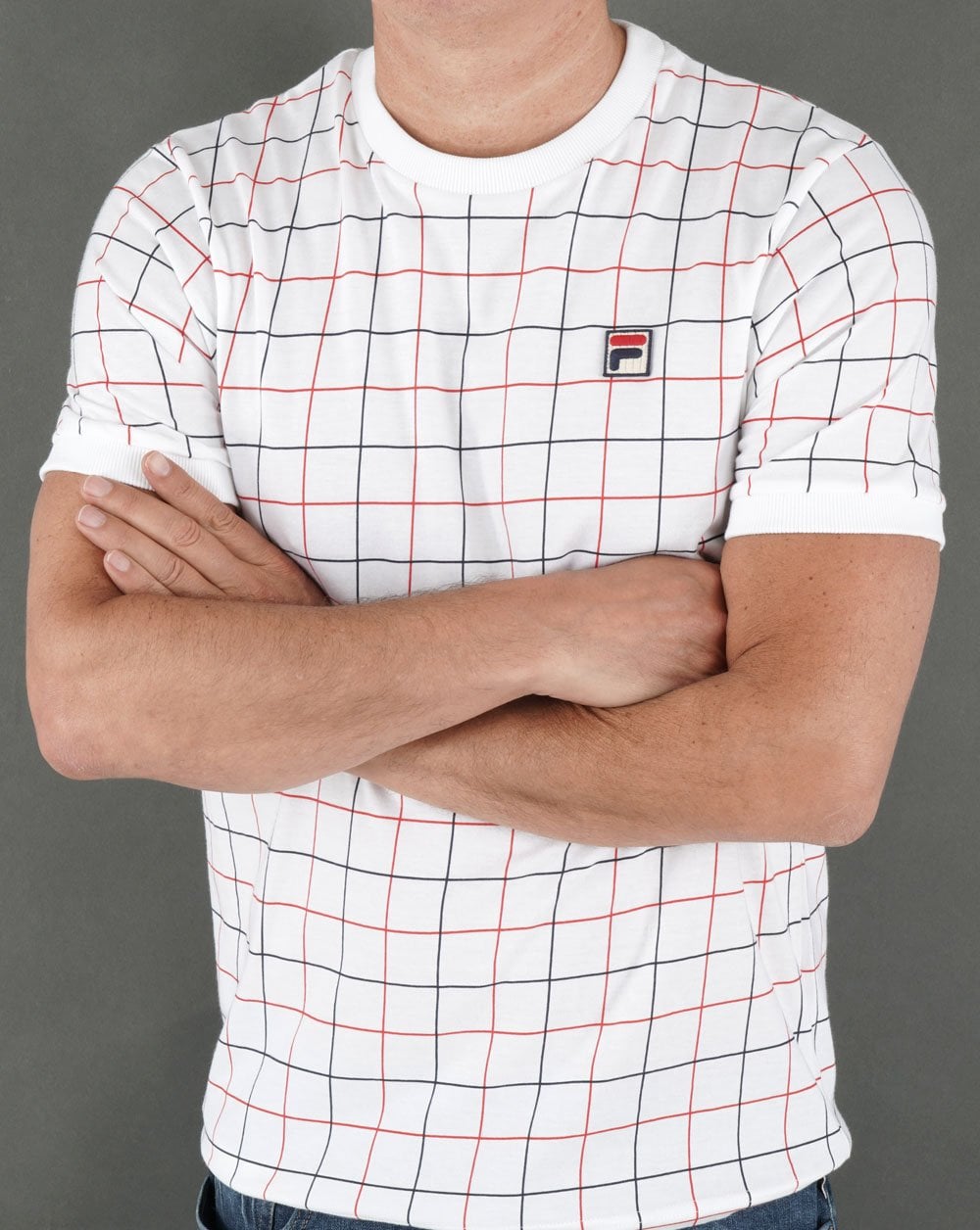 Fila Vintage Casbian T Shirt White