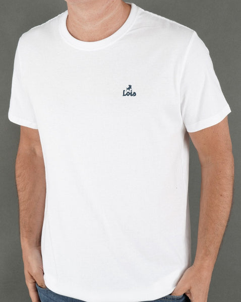 Lois Small Logo T-shirt White