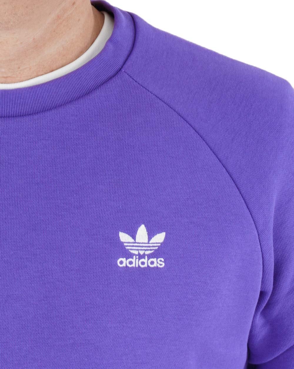 Adidas Originals Essential Crew Sweat Purple