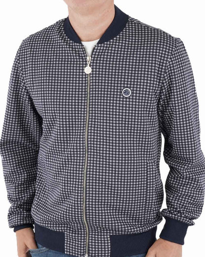 Pretty Green Gingham Jacket Blue