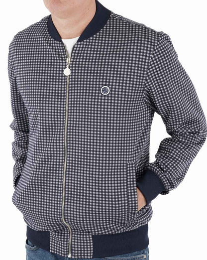Pretty Green Gingham Jacket Blue