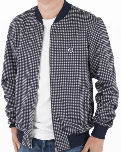 Pretty Green Gingham Jacket Blue