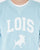 Lois Special Varsity Sweatshirt Sky/White