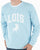 Lois Special Varsity Sweatshirt Sky/White