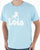 Lois Logo T-shirt Sky/White