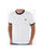 Fila Vintage Pinstripe T Shirt White/Navy