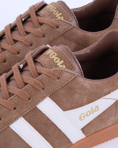 Gola Harrier Suede Trainer Tobacco/Off White