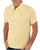 Barbour Tartan Pique Polo Shirt Yellow