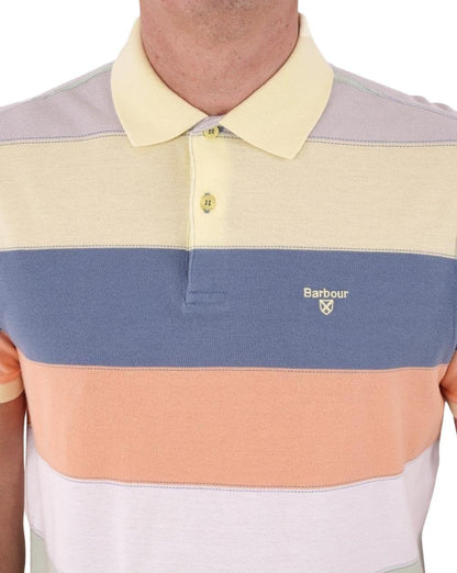 Barbour Stanton Polo Lemon Zest