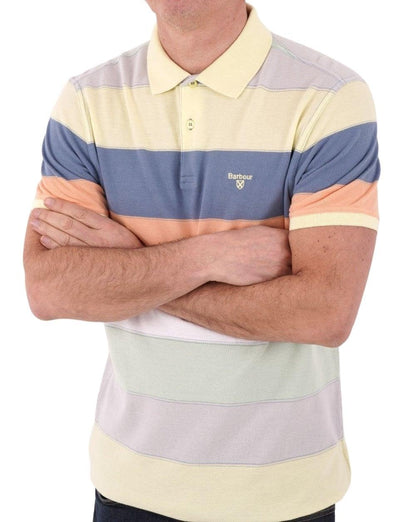 Barbour Stanton Polo Lemon Zest