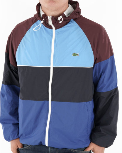 Lacoste Colourblock Jacket Blue/Brown/Black