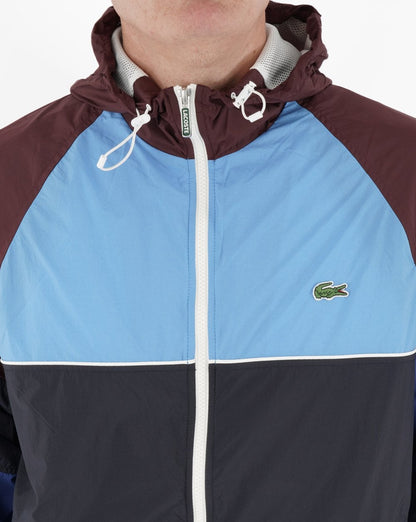 Lacoste Colourblock Jacket Blue/Brown/Black