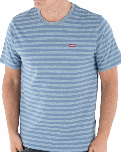 Levi's Stripe T-shirt Sunset Blue