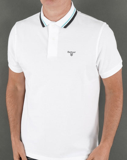Barbour Otterburn Polo Shirt White