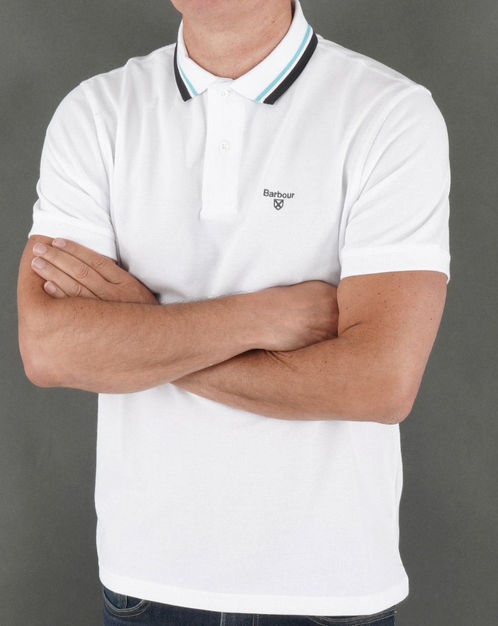Barbour Otterburn Polo Shirt White