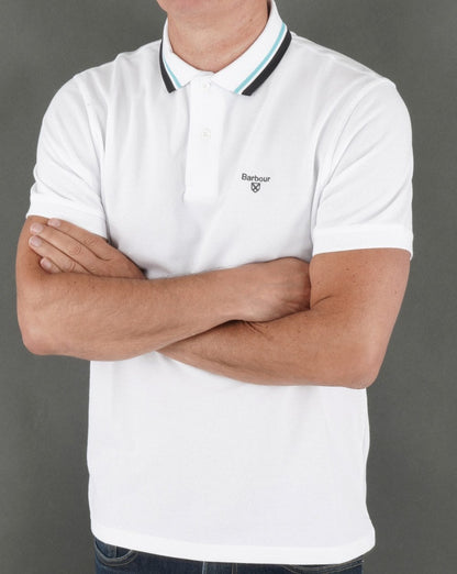 Barbour Otterburn Polo Shirt White