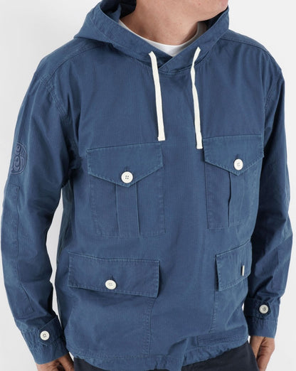 Pretty Green Creedence Smock Navy