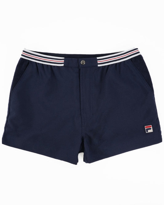 Fila Vintage Borg tennis Shorts Navy