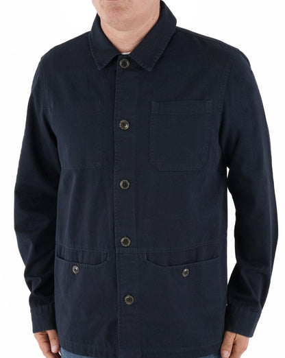 Barbour Dene Overshirt Navy