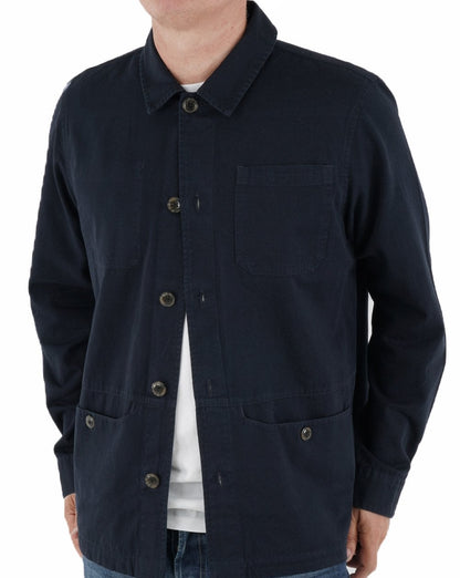 Barbour Dene Overshirt Navy