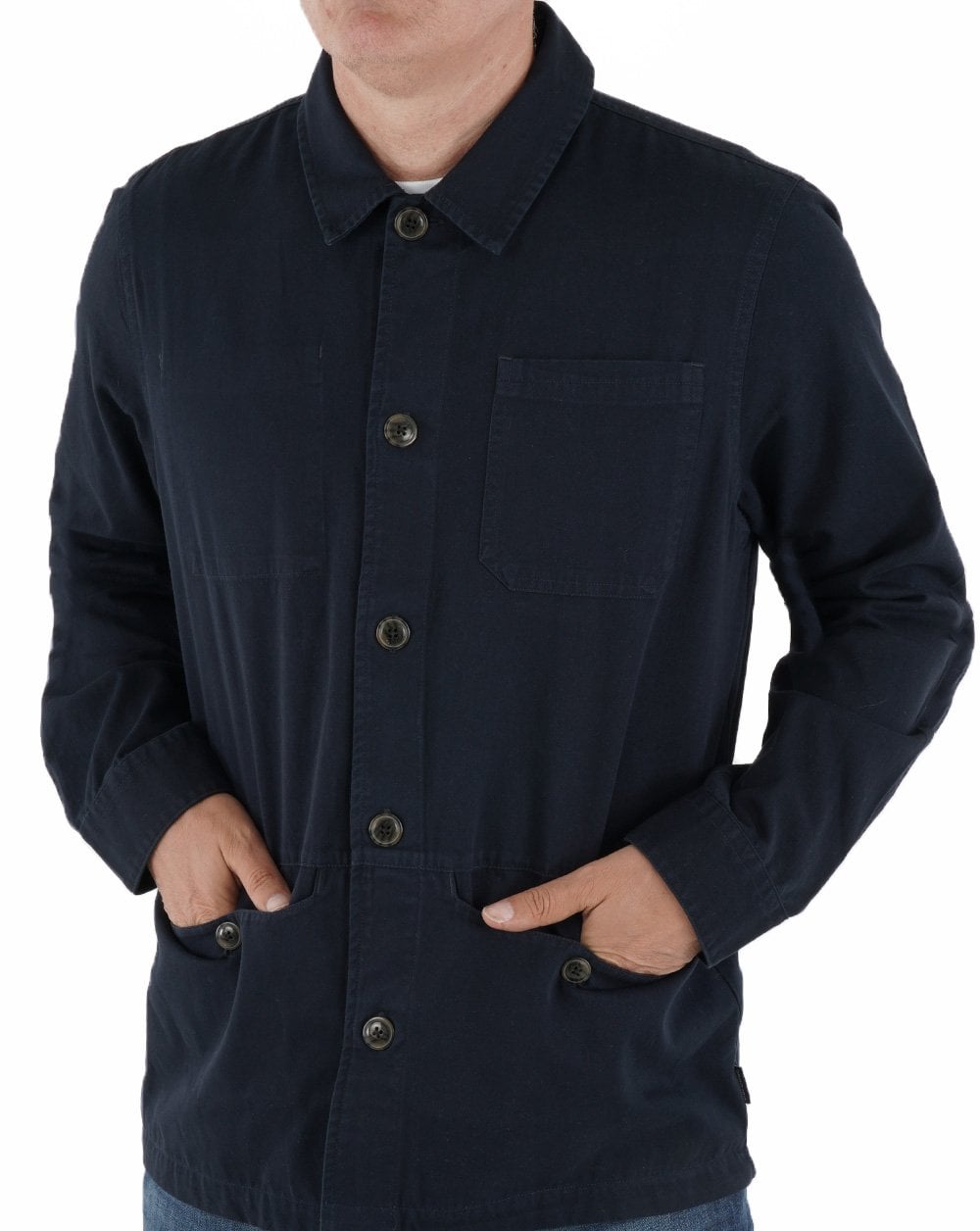 Barbour Dene Overshirt Navy