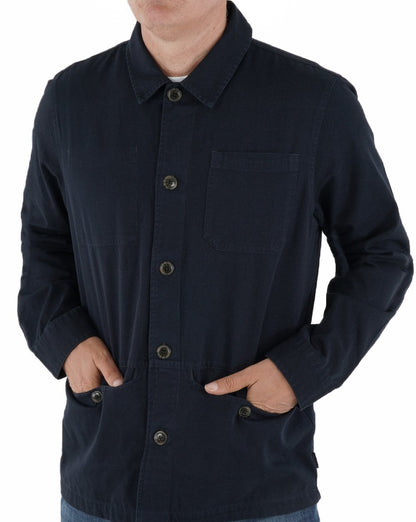 Barbour Dene Overshirt Navy