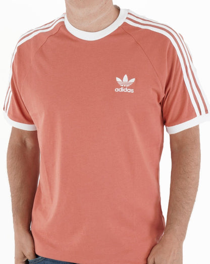 Adidas Originals 3 Stripes T Shirt Clay