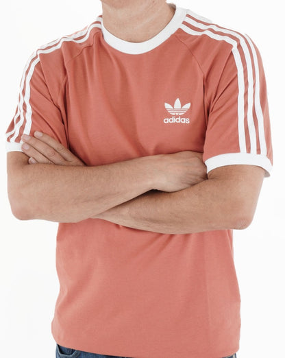 Adidas Originals 3 Stripes T Shirt Clay