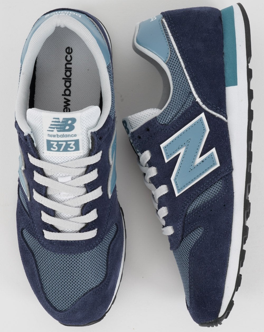 New Balance 373 Trainer Navy/Sky Blue