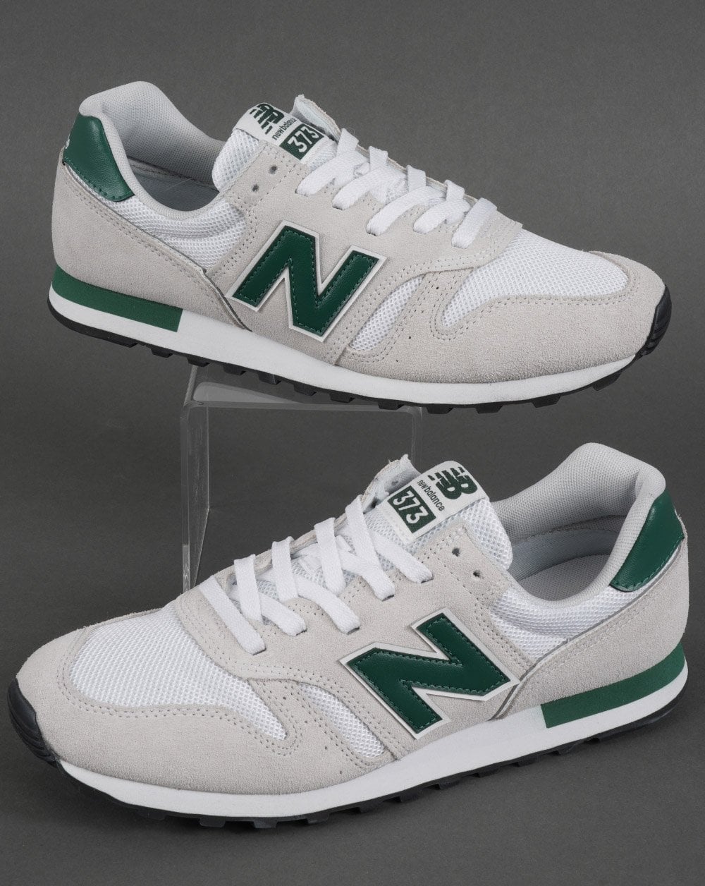 New Balance 373 Trainer White/Green