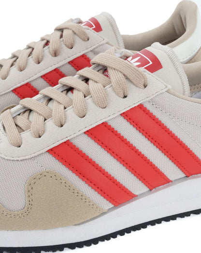 Adidas USA 84 Trainers Clear Brown/Vivid Red