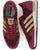 Adidas USA 84 Trainers Burgundy Red/Gold