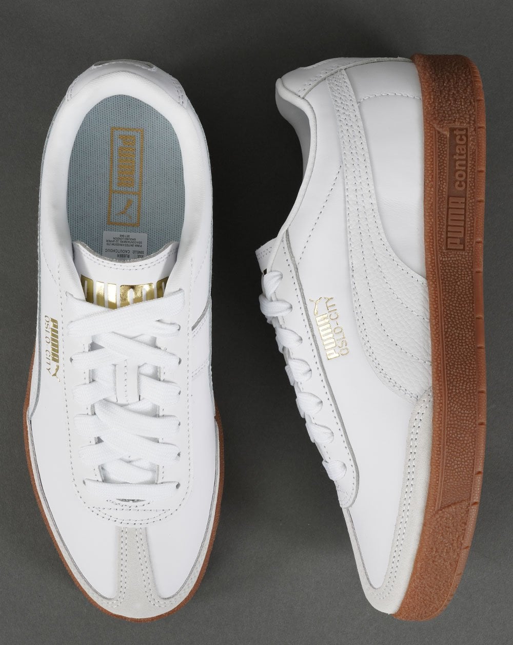 Puma Oslo City Trainer White/Gold