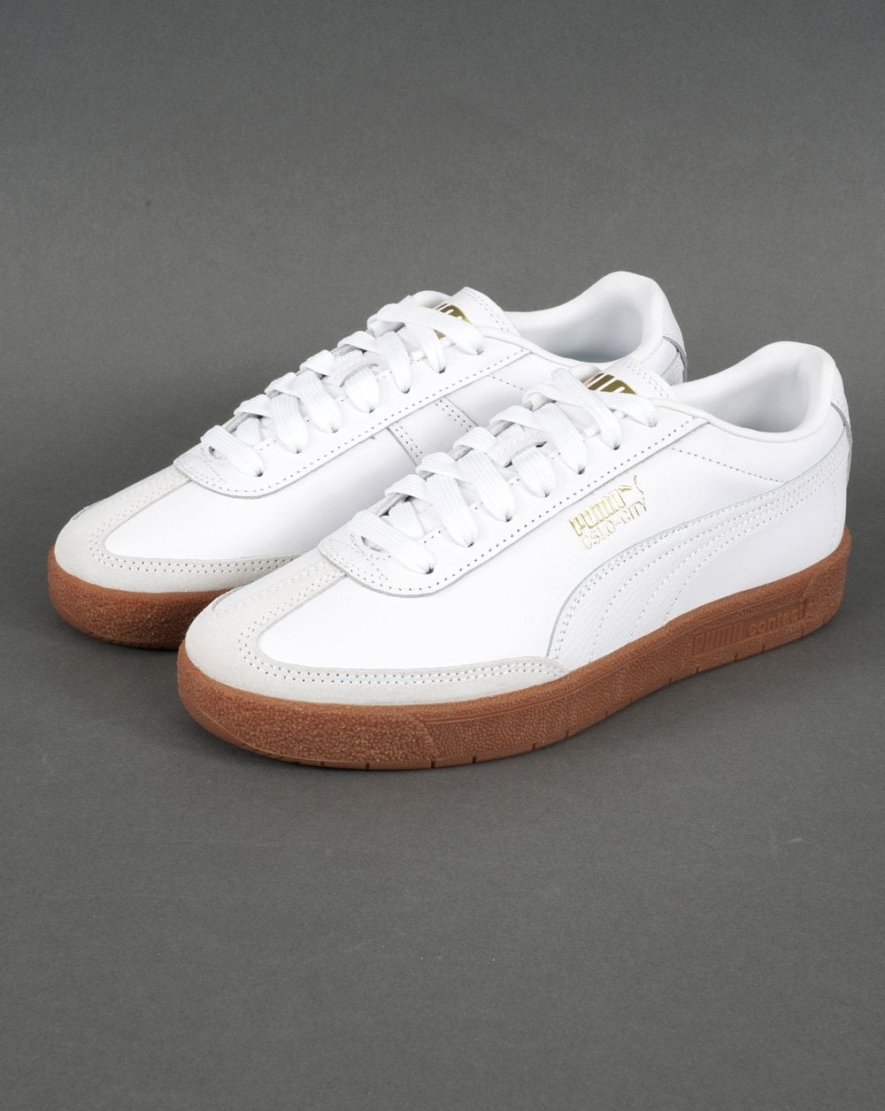 Puma Oslo City Trainer White/Gold