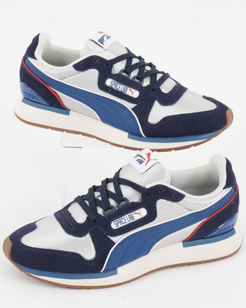 Puma Space Lab Trainer Silver Grey/Navy